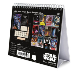 Kalendarz biurkowy 2023 - Retro Gwiezdne Wojny