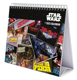 Kalendarz biurkowy 2023 - Retro Gwiezdne Wojny