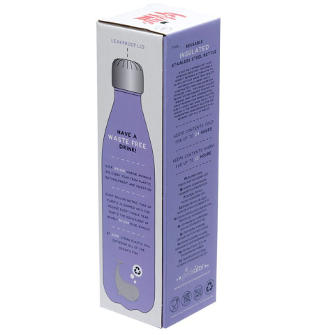 Butelka termiczna - czarny kot II