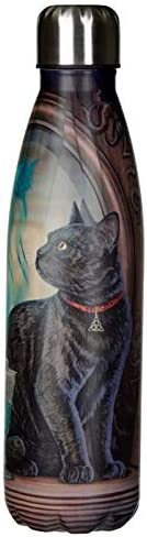 Butelka termiczna - czarny kot z absyntem