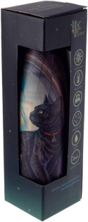 Butelka termiczna - czarny kot z absyntem