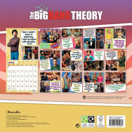 Kalendarz ścienny 2023 - The Big Bang Theory