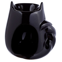 Kominek do olejków zapachowych - czarny kot