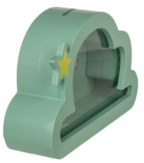 Skarbonka z okienkiem - śpiąca żabka