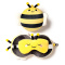 Poduszka z maską na oczy - pszczoła - podróżna lub pracowa