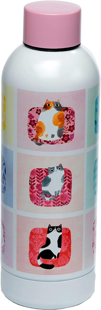 Butelka termiczna - planeta kotów