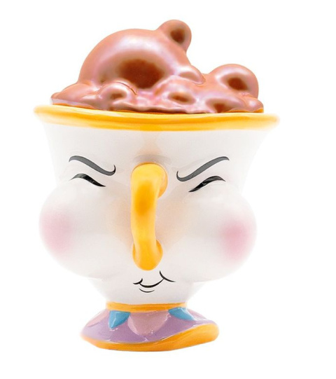 Filiżanka Chip z pokrywką - Piękna i Bestia