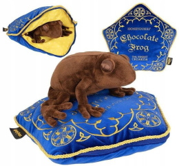Poduszka + maskotka - Harry Potter - czekoladowa żaba