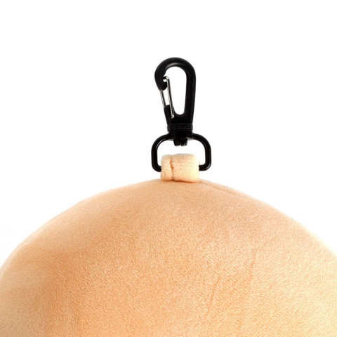 Poduszka z maską na oczy -pączek - podróżna lub pracowa